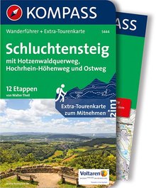 Schluchtensteig (eBook), MAIRDUMONT: KOMPASS Wanderführer