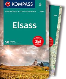Elsass, 50 Touren, KOMPASS Wanderführer