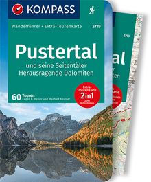 Pustertal und seine Seitentäler, Herausragende Dolomiten, 60 Touren, MAIRDUMONT: KOMPASS Wanderführer