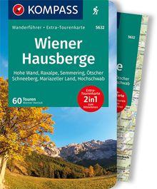 Wiener Hausberge, 60 Touren, MAIRDUMONT: KOMPASS Wanderführer