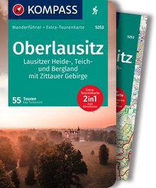 Oberlausitz, Lausitzer Heide-, Teich- und Bergland, mit Zittauer Gebirge, 55 Touren, MAIRDUMONT: KOMPASS Wanderführer