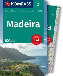 Madeira, 60 Touren mit Extra-Tourenkarte, MAIRDUMONT: KOMPASS Wanderführer