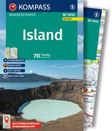 Island, 70 Touren mit Extra-Tourenkarte, MAIRDUMONT: KOMPASS Wanderführer
