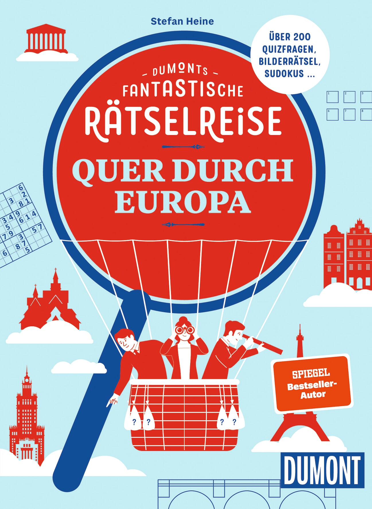 MAIRDUMONT DUMONTs Fantastische Rätselreise Quer durch Europa
