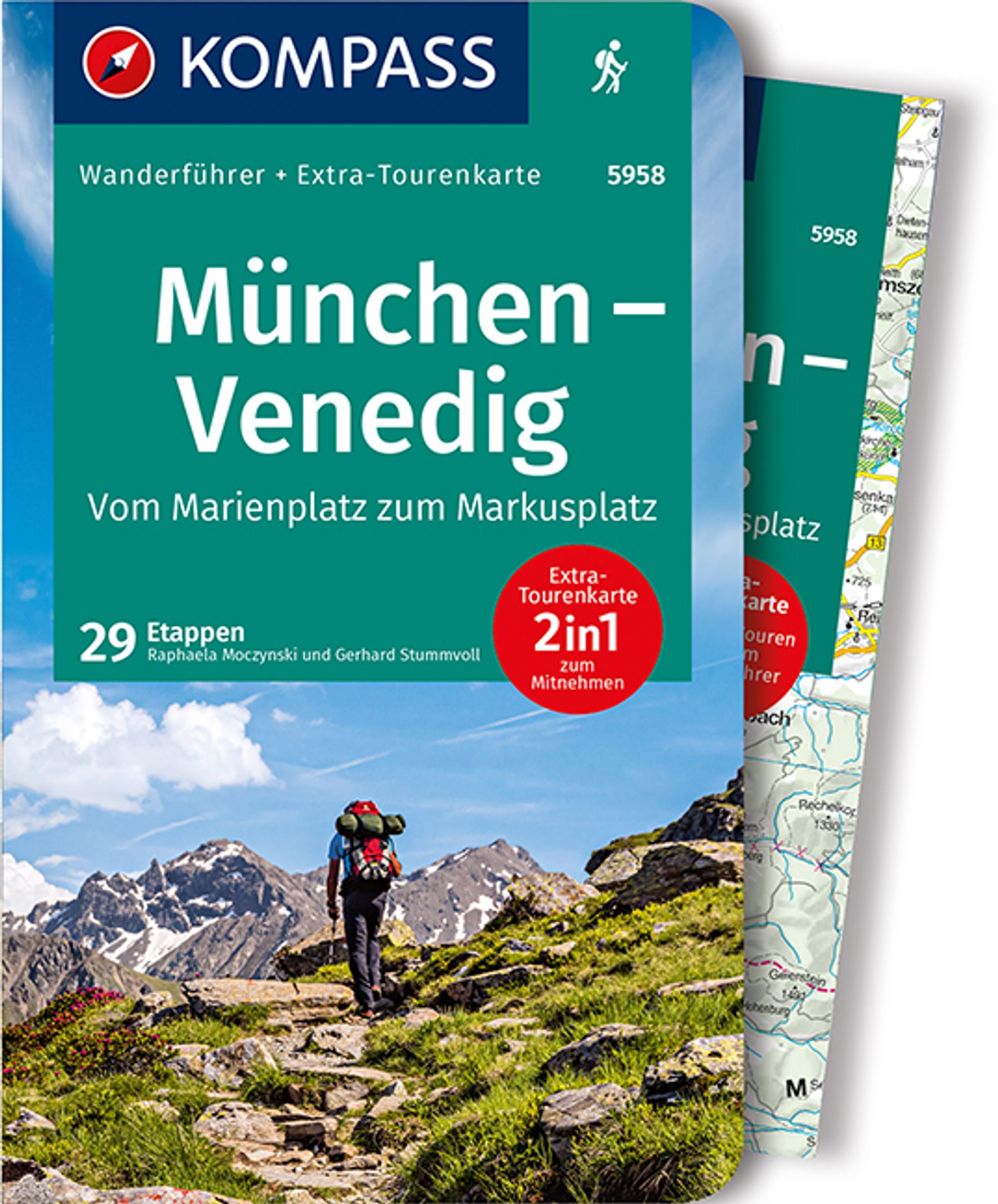 MAIRDUMONT München, Venedig, Vom Marienplatz zum Markusplatz, 29 Etappen mit Extra-Tourenkarte