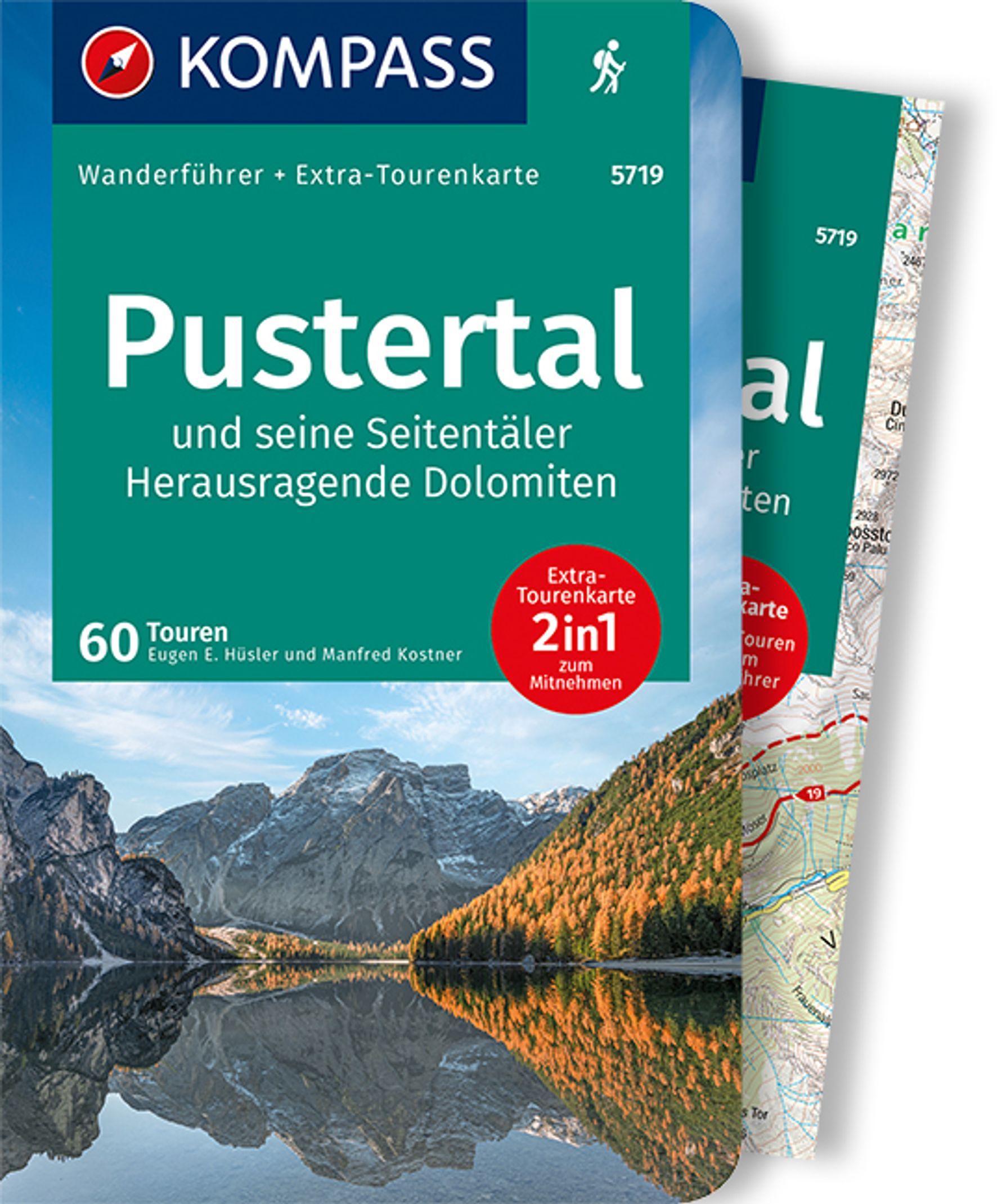 MAIRDUMONT Pustertal und seine Seitentäler, Herausragende Dolomiten, 60 Touren mit Extra-Tourenkarte