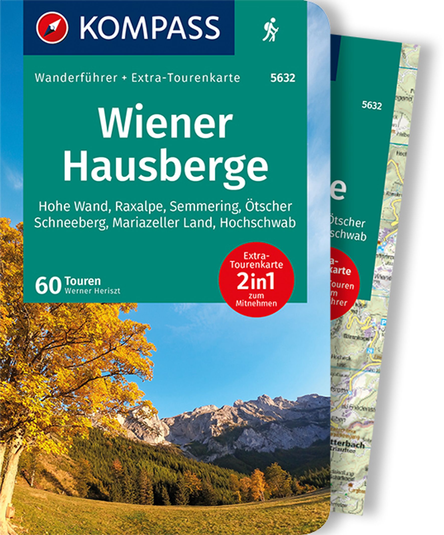 MAIRDUMONT Wiener Hausberge, 60 Touren mit Extra-Tourenkarte
