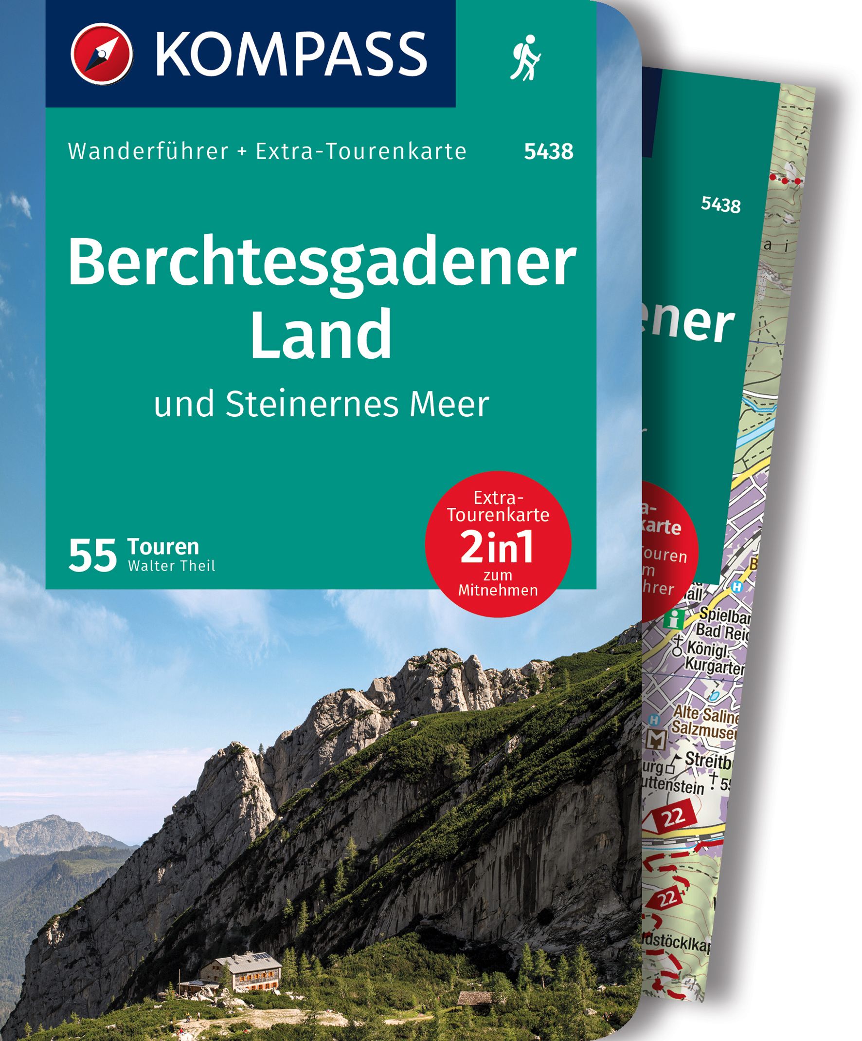 MAIRDUMONT Berchtesgadener Land und Steinernes Meer, 55 Touren mit Extra-Tourenkarte