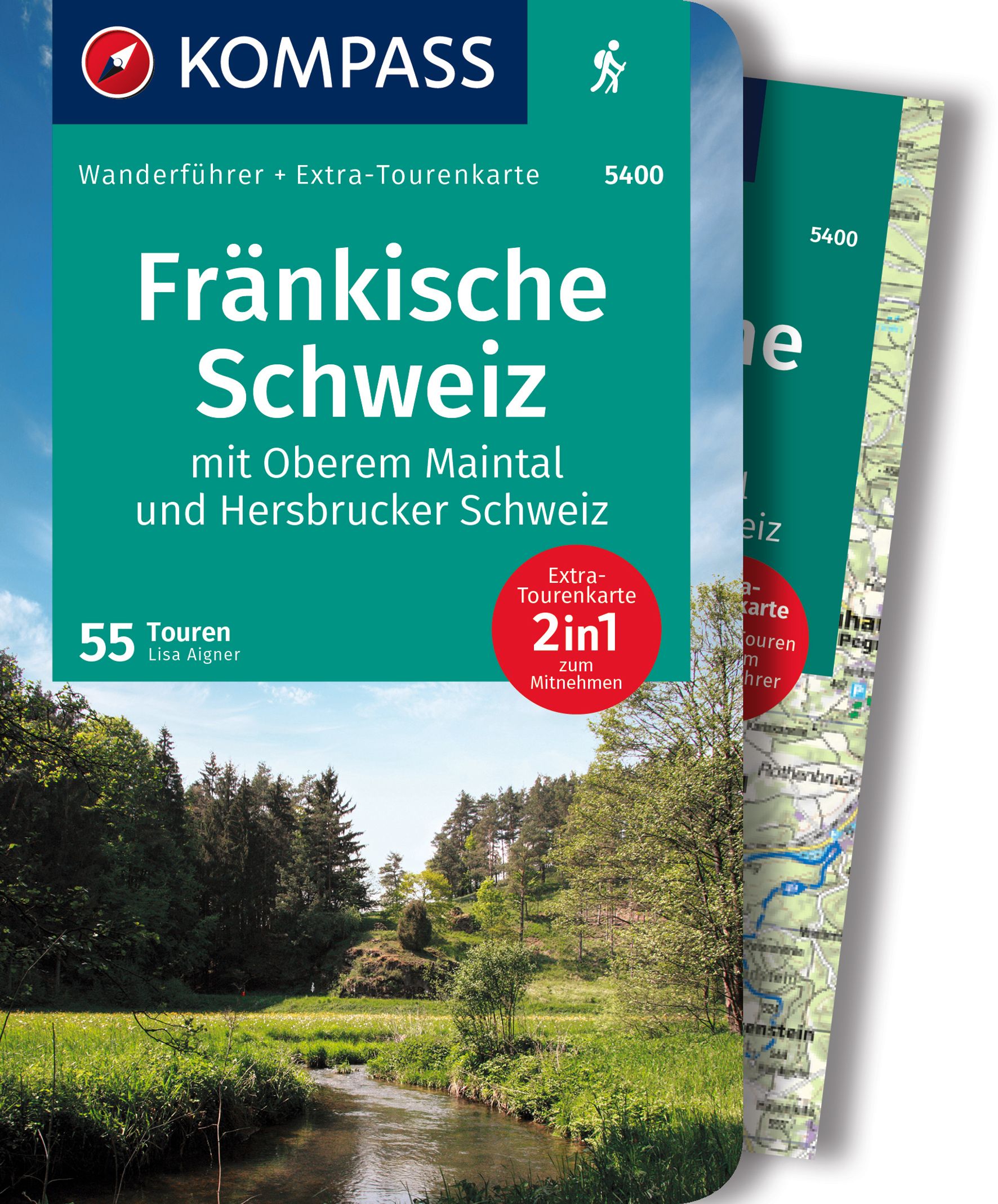 MAIRDUMONT Fränkische Schweiz mit Oberem Maintal und Hersbrucker Schweiz, 55 Touren mit Extra-Tourenkarte
