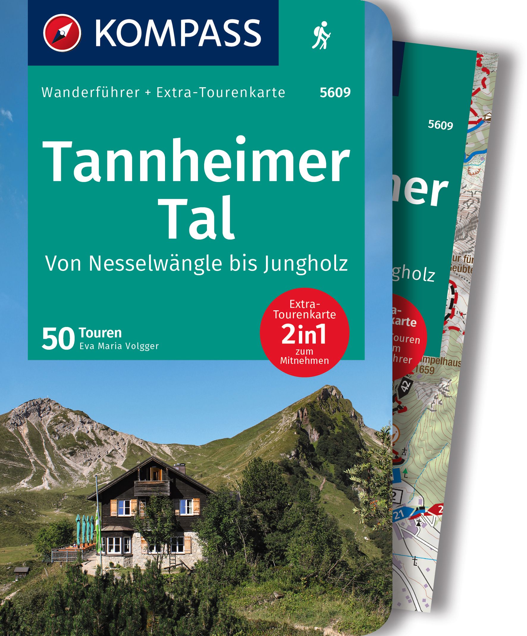 MAIRDUMONT Tannheimer Tal von Nesselwängle bis Jungholz, 50 Touren mit Extra-Tourenkarte