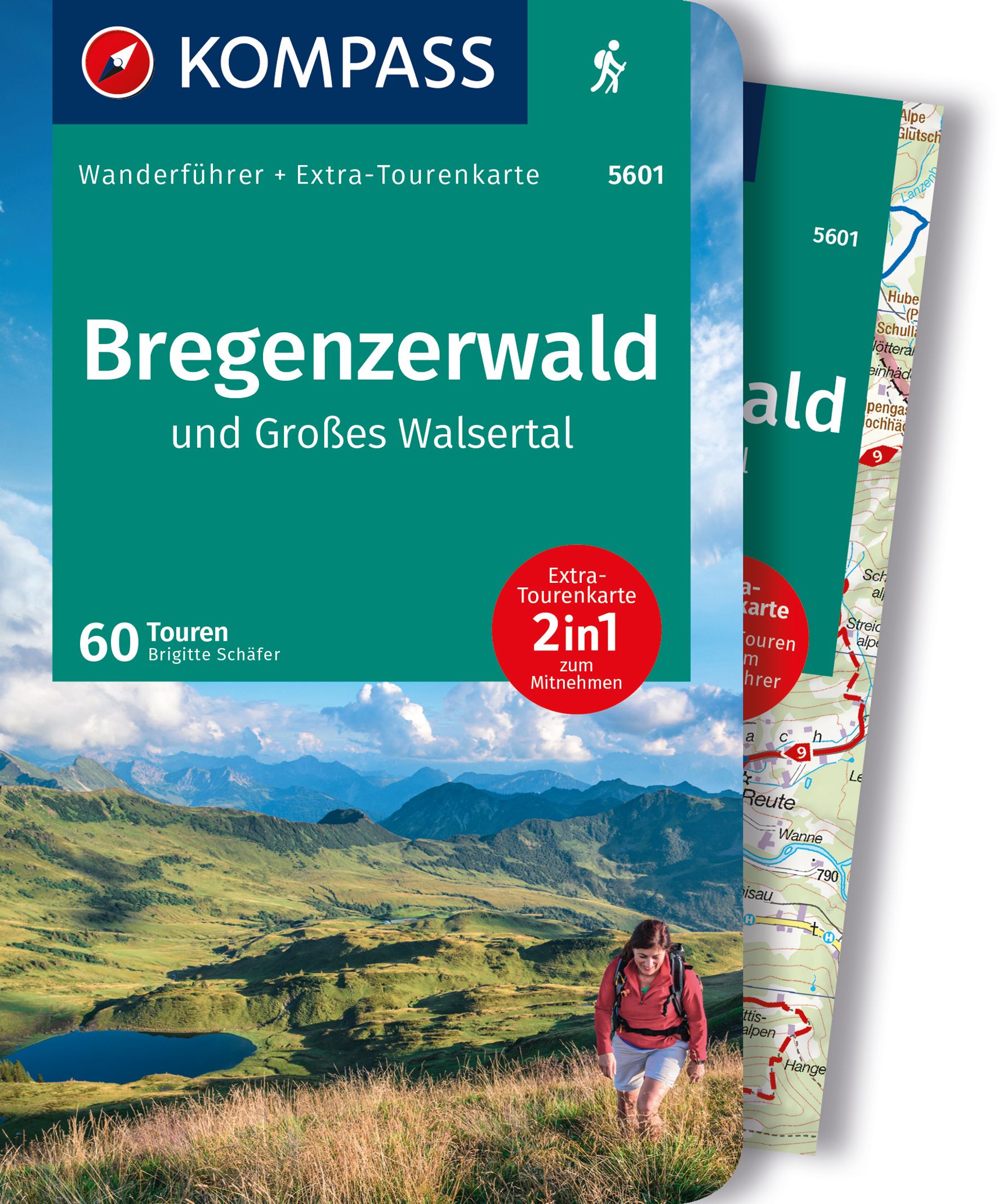 MAIRDUMONT Bregenzerwald und Großes Walsertal, 60 Touren mit Extra-Tourenkarte
