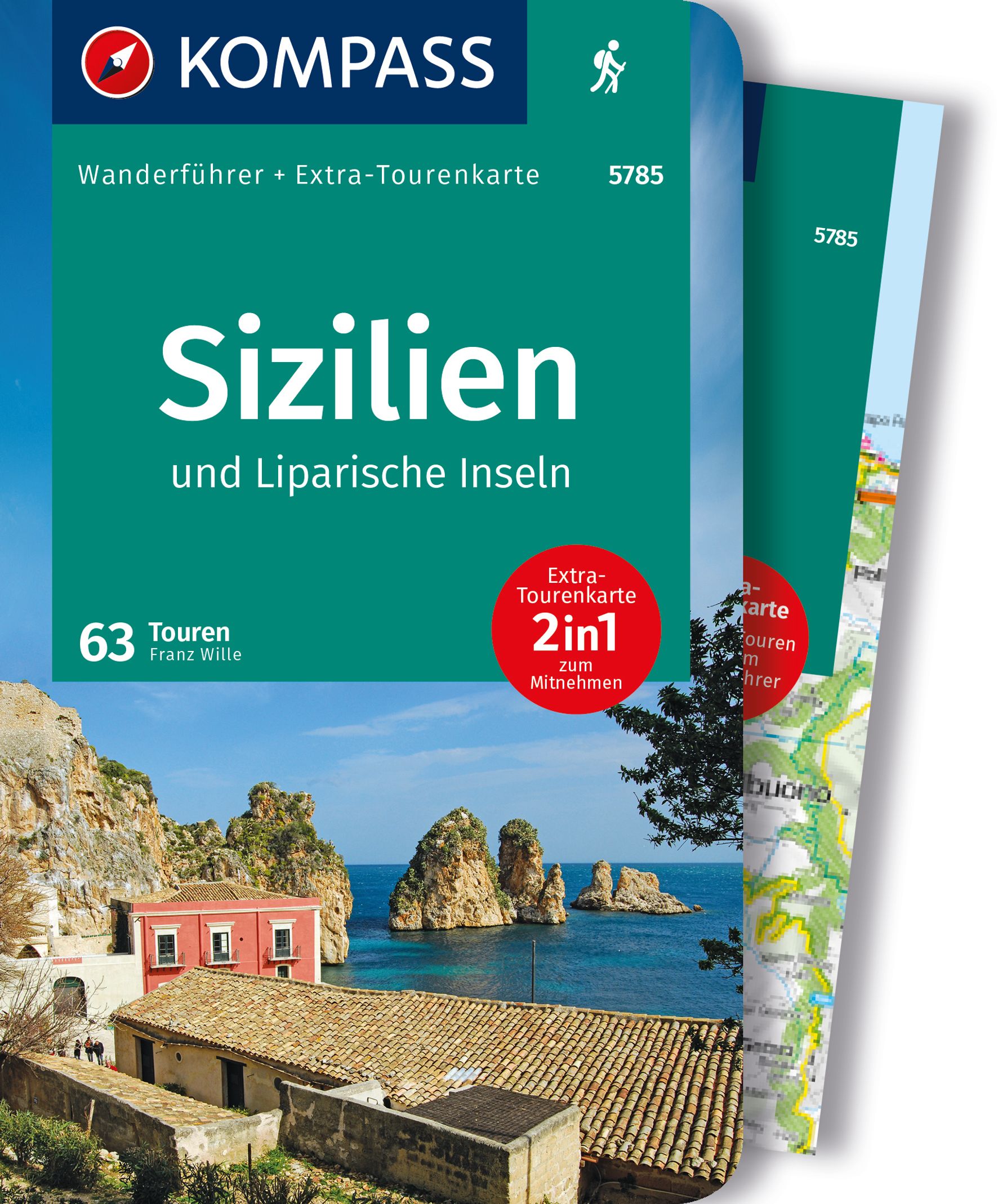 MAIRDUMONT Sizilien und Liparische Inseln, 60 Touren mit Extra-Tourenkarte