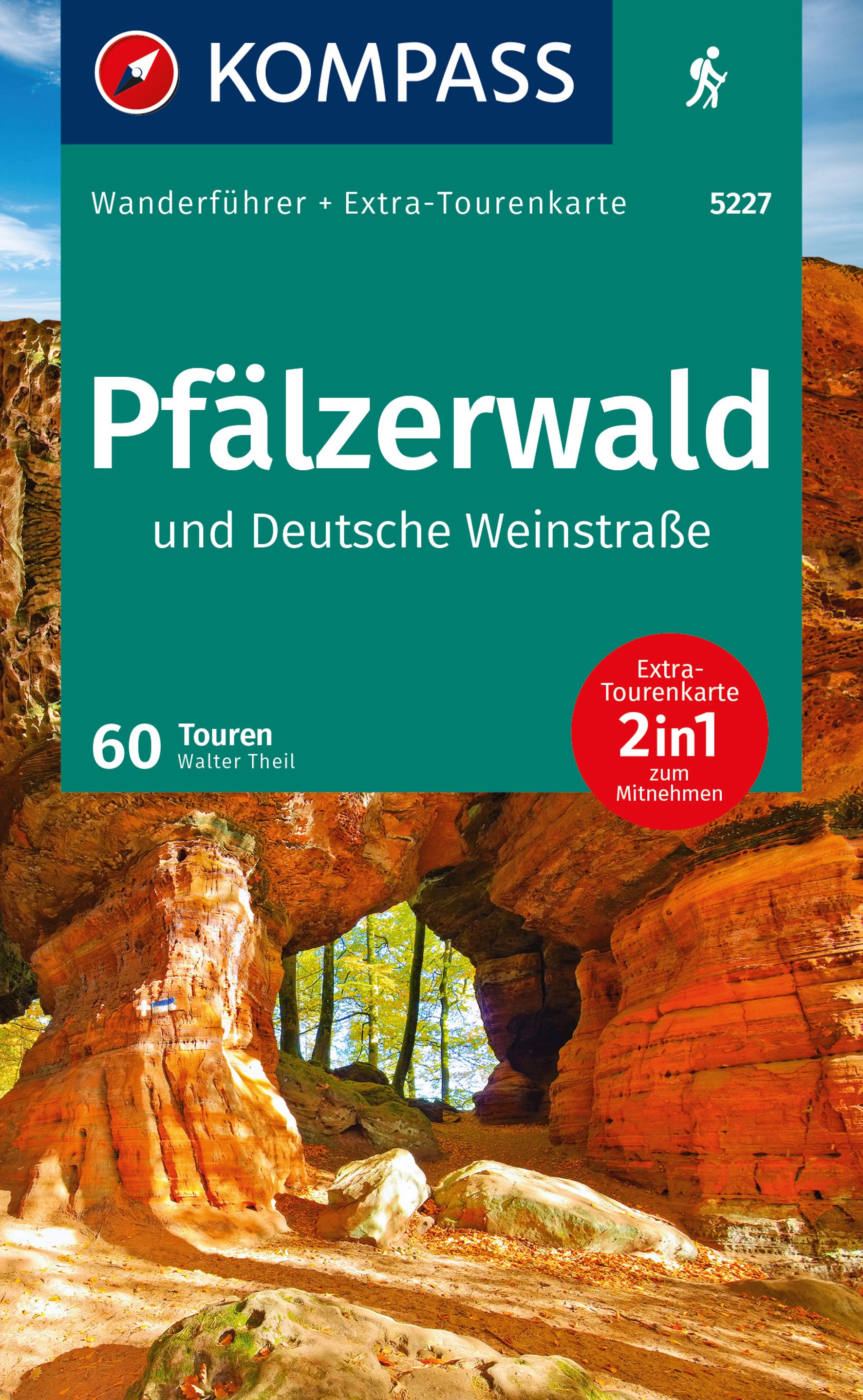 MAIRDUMONT Pfälzerwald und Deutsche Weinstraße, 60 Touren mit Extra-Tourenkarte