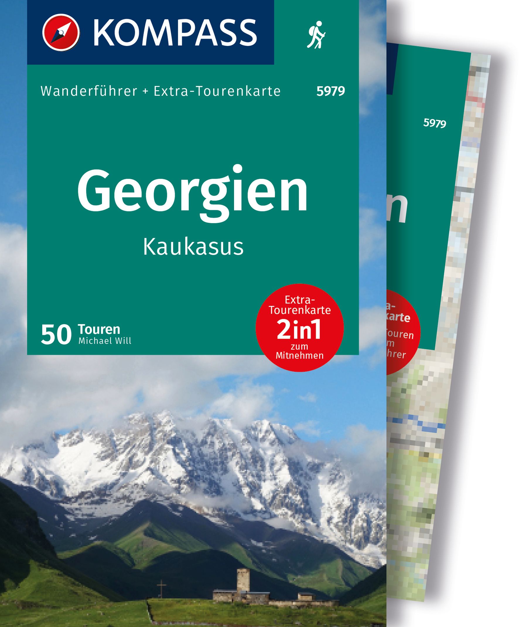 MAIRDUMONT Georgien, Kaukasus, 50 Touren mit Extra-Tourenkarte