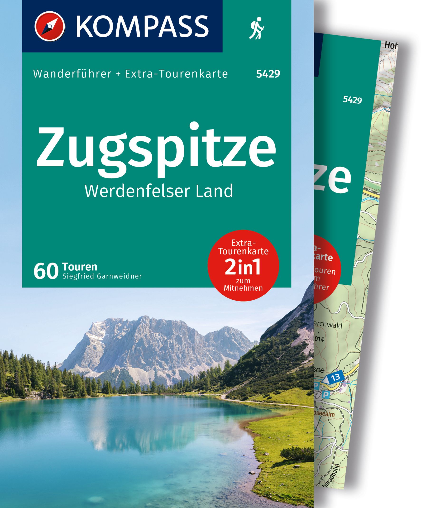 MAIRDUMONT Zugspitze, Werdenfelser Land, 60 Touren mit Extra-Tourenkarte
