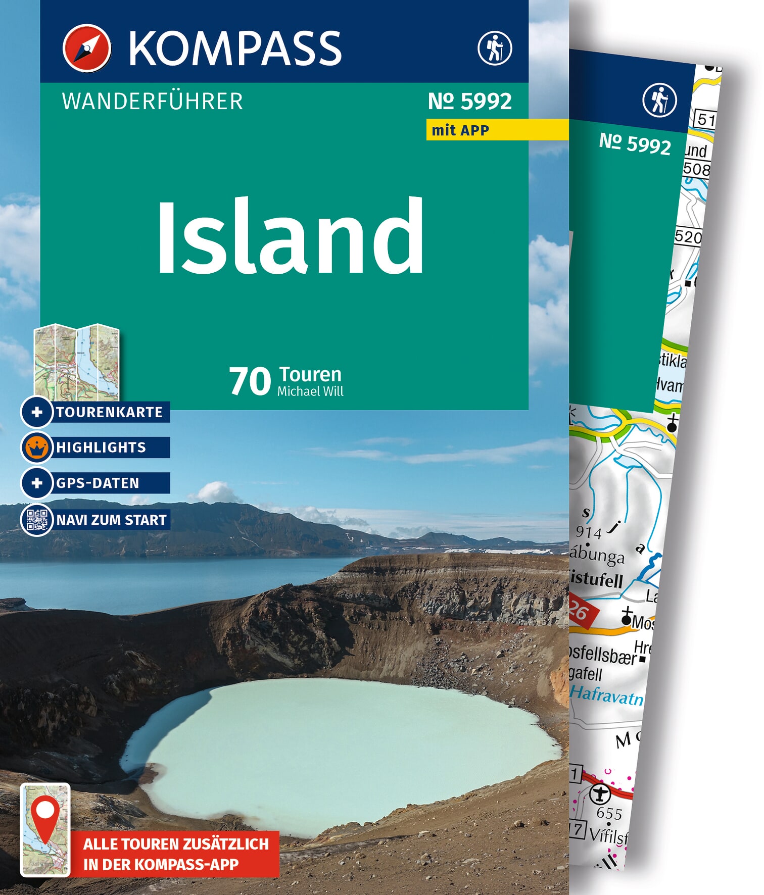 MAIRDUMONT Island, 70 Touren mit Extra-Tourenkarte