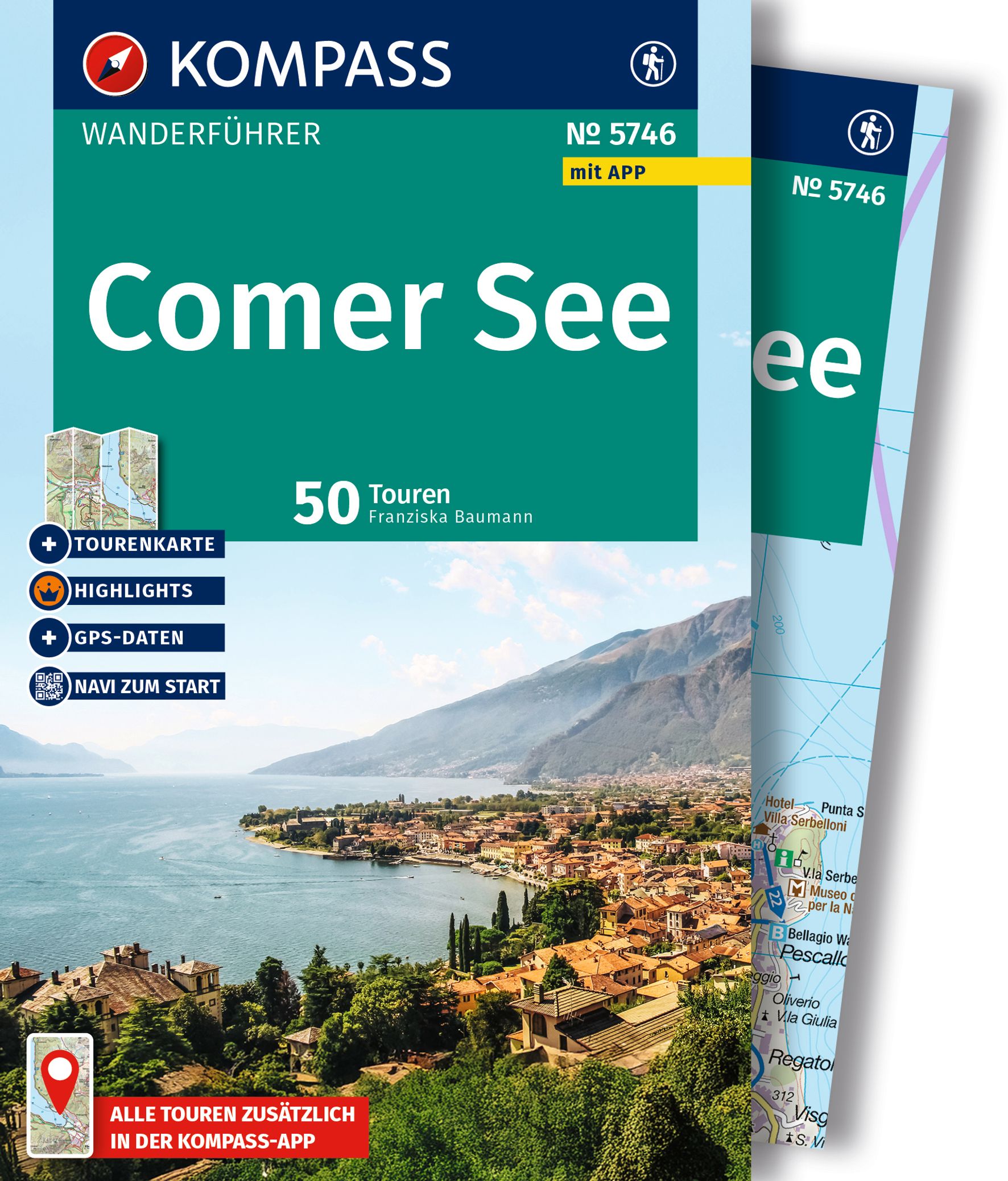 MAIRDUMONT Comer See, 50 Touren mit Extra-Tourenkarte