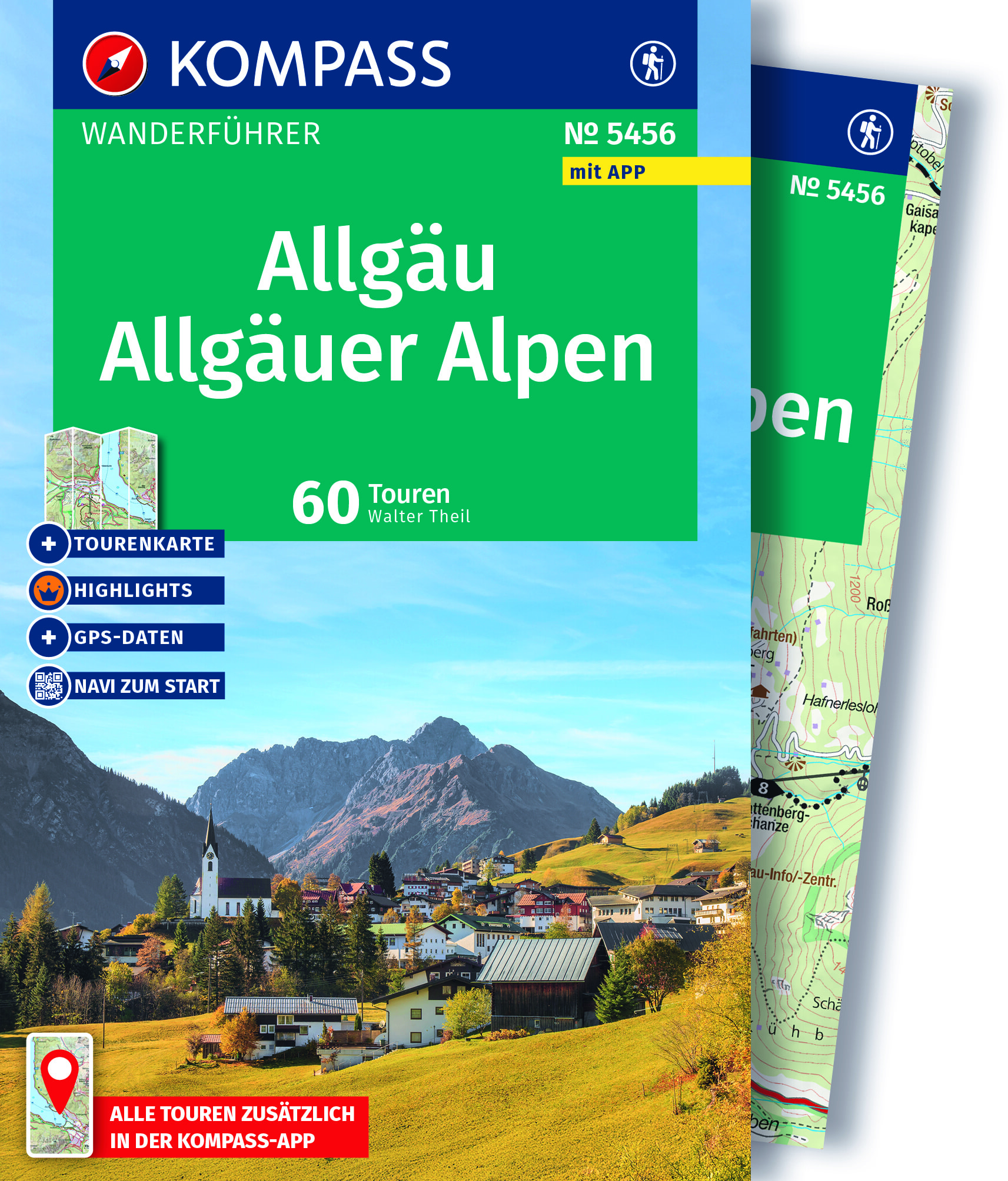 MAIRDUMONT Allgäu, Allgäuer Alpen, 60 Touren mit Extra-Tourenkarte